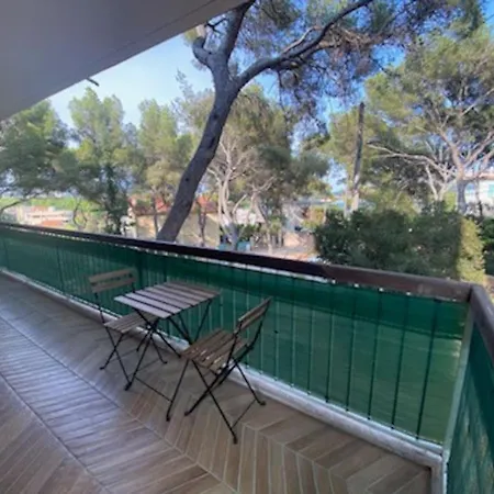 T2 Avec Clim Et Terrasse Vue Mer, Les Sablettes La Seyne-sur-Mer